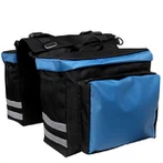 Naylon Malzeme Çift Bisiklet Pannier Çanta Bisiklet Arka Kuyruk Çantası
